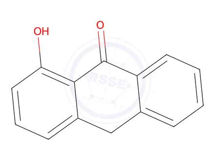 Chemical structure of Dithranol Impurity 4 (Dithranol EP Impurity D)