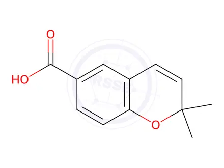 Chemical structure of 2,2-diMethyl-2H-chroMene-6-carboxylic acid