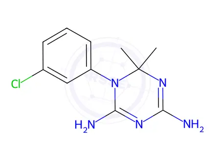 Chemical structure of Cycloguanil Impurity 1