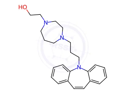 Chemical structure of Homopipramol