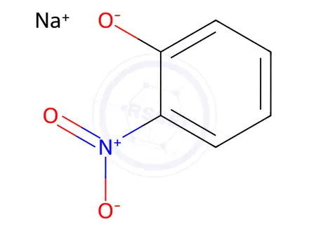 Chemical structure of 2-Nitrophenol sodium salt
