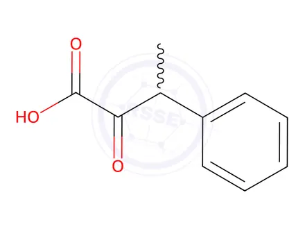 Chemical structure of 2-Oxo-3-phenylbutanoic acid