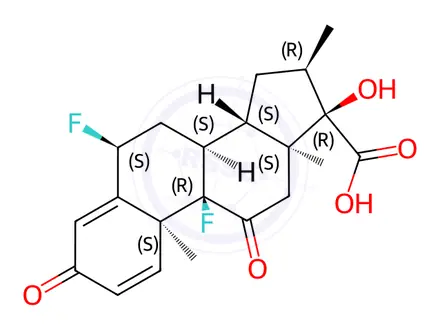 Chemical structure of Flumethasone Impurity 38