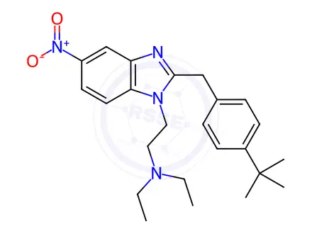 Chemical structure of Clonitazene Impurity 46