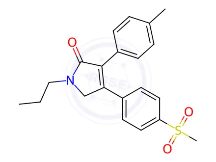 Chemical structure of Imrecoxib
