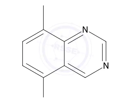 Chemical structure of 5-Chloro-8-methylquinazoline
