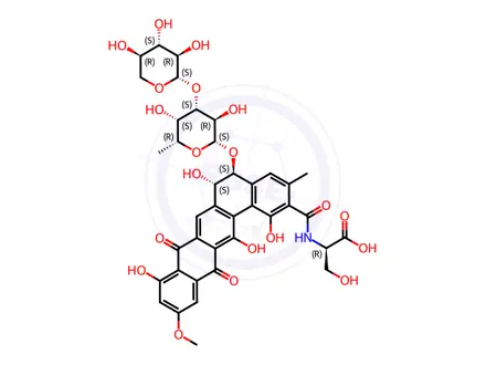 Chemical structure of BMS-181184