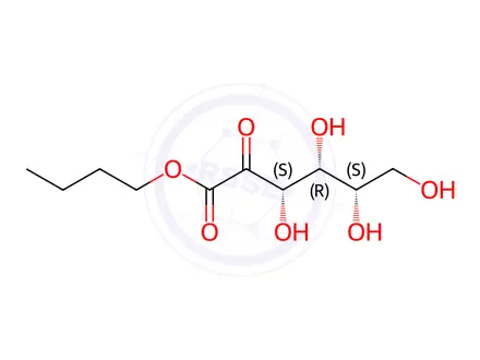 Chemical structure of (3S,4R,5S)-Butyl 3,4,5,6-tetrahydroxy-2-oxohexanoate