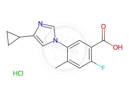 Chemical structure of Selonsertib Impurity 1