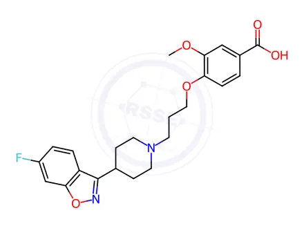 Chemical structure of Iloperidone Metabolite P95
