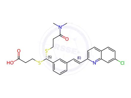 Chemical structure of MK-571 Impurity 2