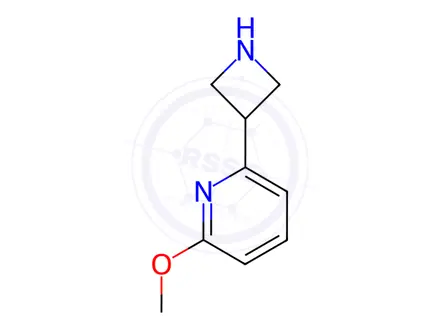 Chemical structure of 2-(Azetidin-3-yl)-6-methoxypyridine