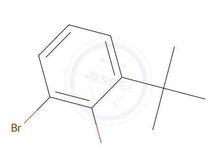 Chemical structure of 2-Bromo-6-(tert-butyl)phenol