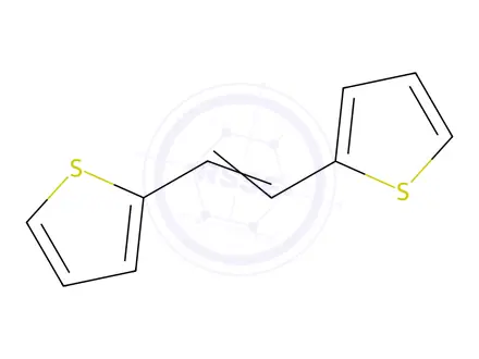 Chemical structure of 1,2-Di(thiophen-2-yl)ethene
