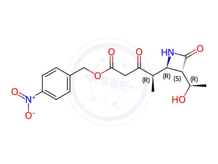 Chemical structure of Meropenem Impurity 108