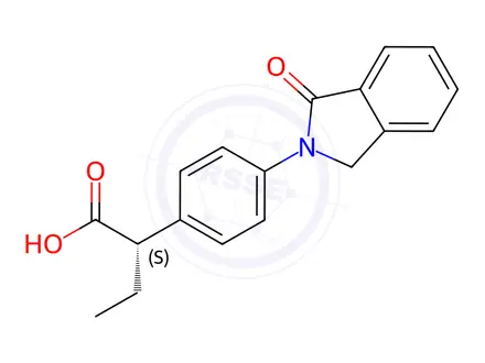 Chemical structure of Indobufen Impurity 123