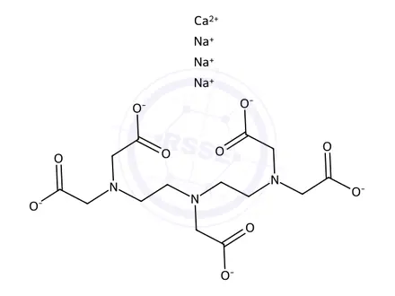 Chemical structure of Pentetate Sodium Calcium