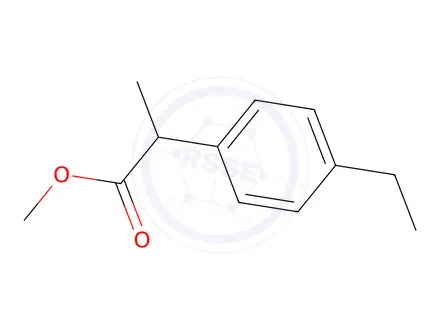 Chemical structure of Methyl 2-(4-ethylphenyl)propanoate