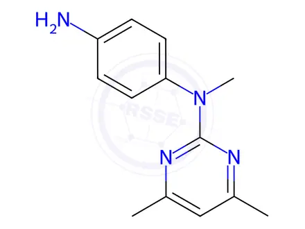 Chemical structure of Mepanipyrim Impurity 5