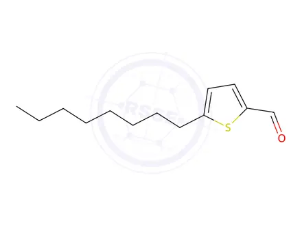 Chemical structure of 5-n-Octylthiophene-2-carbaldehyde