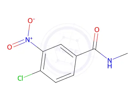 Chemical structure of 4-Chloro-N-methyl-3-nitrobenzamide