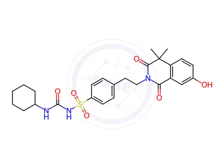 Chemical structure of Gliquidone Impurity 33