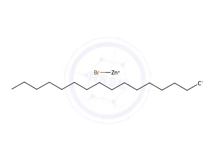 Chemical structure of 1-Hexadecylzinc bromide