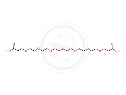 Chemical structure of Bis-PEG7-acid