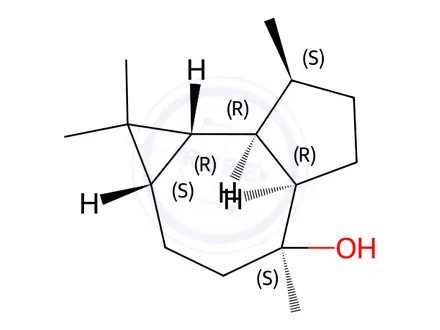 Chemical structure of (+)-Ledol