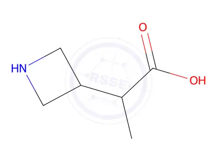 Chemical structure of 2-(azetidin-3-yl)propanoic acid