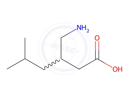 Chemical structure of rac-Pregabalin