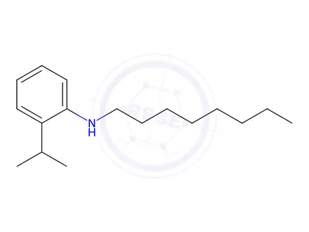 Chemical structure of 2-Isopropyl-N-octylaniline