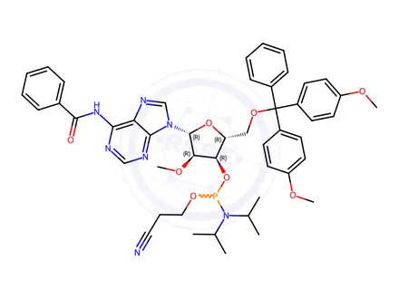 Chemical structure of Phosphoramidites Impurity 16