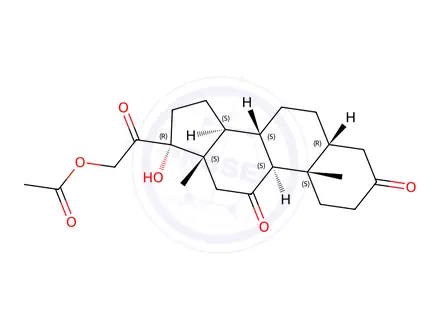 Chemical structure of Hydrocortisone Impurity 46