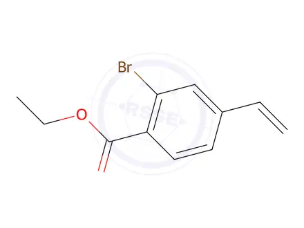 Chemical structure of Ethyl 2-bromo-4-vinylbenzoate