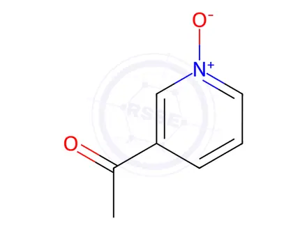 Chemical structure of 3-Acetylpyridine N-Oxide
