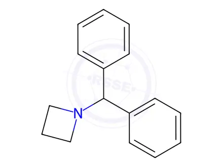 Chemical structure of 1-Benzhydrylazetidine