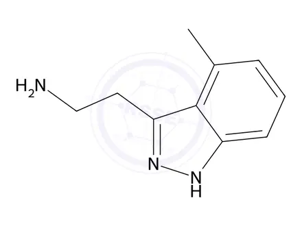 Chemical structure of 2-(4-Methyl-1H-indazol-3-yl)ethanamine
