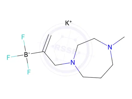 Chemical structure of Potassium 3-(4-Methyl-1,4-diazepan-1-yl)prop-1-en-2-yltrifluoroborate