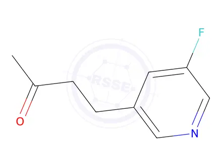Chemical structure of 4-(5-Fluoropyridin-3-yl)butan-2-one