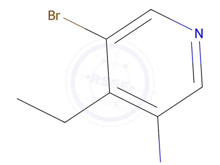 Chemical structure of 5-Bromo-4-ethylpyridin-3-amine