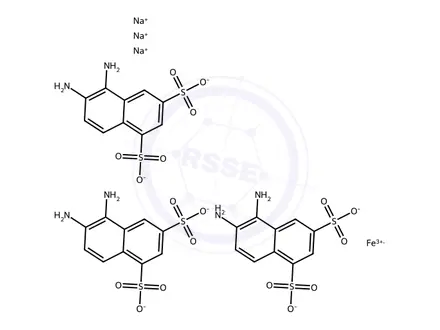 Chemical structure of FILTER BLUE GREEN SODIUM SALT