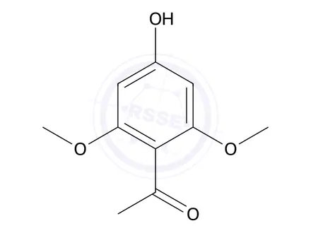 Chemical structure of 1-(4-Hydroxy-2,6-dimethoxyphenyl)ethanone