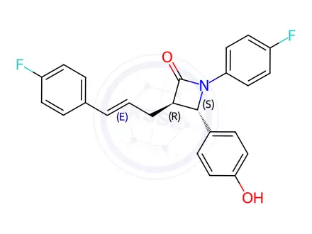 Chemical structure of Ezetimibe Anhydro (E)-Isomer