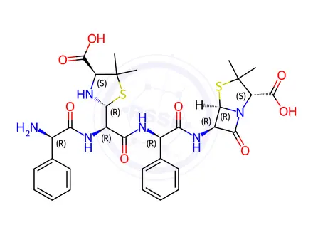 Chemical structure of Ampicillin Impurity 99