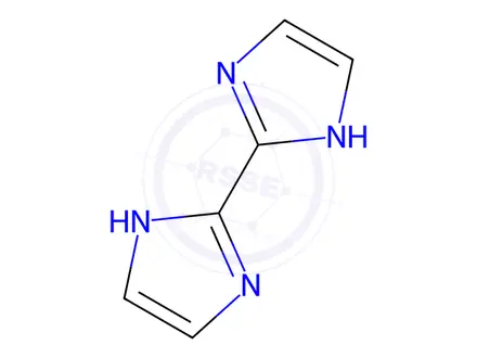 Chemical structure of 1H,1'H-2,2'-Biimidazole
