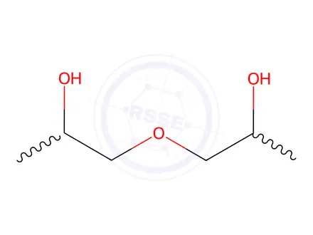 Chemical structure of 1,1'-oxydipropan-2-ol