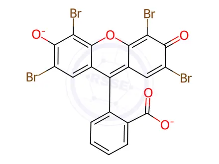 Chemical structure of Eosin Y bis(tetrabutylammonium salt)
