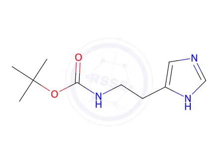 Chemical structure of Tert-butyl (2-(1H-imidazol-5-yl)ethyl)carbamate
