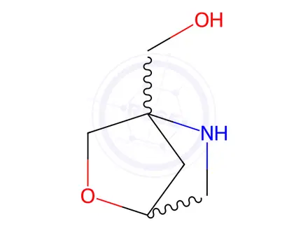 Chemical structure of 2-Oxa-5-azabicyclo[2.2.1]heptane-4-methanol